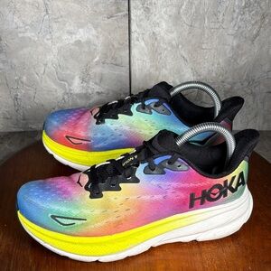 Hoka One One Clifton 9 Women’s Size 7.5 Multicolored Athletic Shoes
